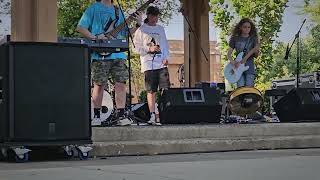 OUTSHINED Live Cover at LINCOLN PARK [upl. by Elyr]