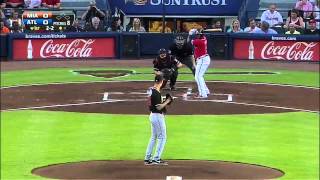 Justin Upton 2013 Highlights [upl. by Minnnie]