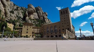 Montserrat Monastery near Barcelona [upl. by Llenrad860]