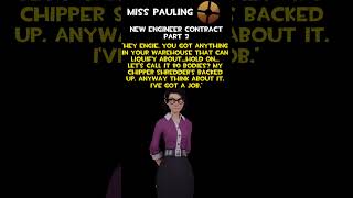 Miss Pauling  New Engineer Contract Part 2  Miss Pauling Voice Lines [upl. by Mahgirb140]