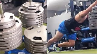 1000lbs Sled Push [upl. by Minier]