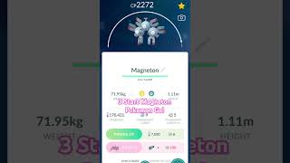 3 Stars Magneton Pokemon Go [upl. by Elora851]