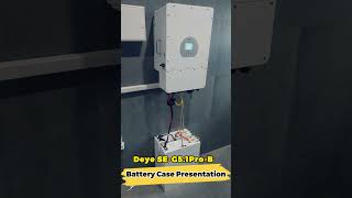 Deye SEG51ProB Battery Case Presentationdeye deyeinverter lifepo4battery [upl. by Punak279]