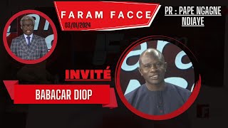 🚨TFM LIVE  Faram Facce du 03 Janvier 2023  Pr  Pape Ngagne Ndiaye  Invité  Babacar Diop [upl. by Hendren]