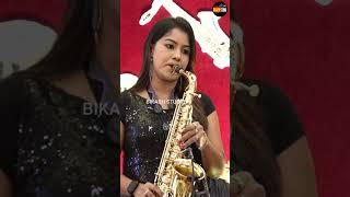 Saxophone Cover by Lipika Samanta  Instrumental Music Song  Baharon Phool Barsao  Bikash Studio [upl. by Aiyram]