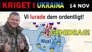 14 Nov I DIREKT SIKTLINJE Ukrainianska Styrkor Genomför Taktisk Mästerverk  Kriget i Ukraina [upl. by Ynad761]