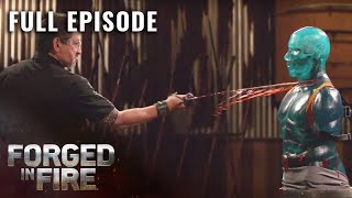 Forged in Fire Recreating Arya Starks Needle with Iron Age Techniques S7 E26  Full Episode [upl. by Olegnalehcim764]