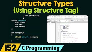 Structure Types Using Structure Tags [upl. by Zilla]