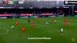 Amazing 🔥 InBeom Hwang Goal Almere City Vs Feyenoord 01 All Goals Analysis amp Highlights [upl. by Yren]