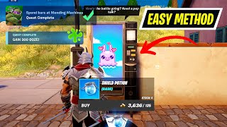 How to EASILY Spend bars at Mending Machines Fortnite [upl. by Fawne441]