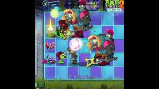 PvZ 2  Pea Pod Plant Team Vs Primal Peashooter Plant Team Vs Hair Metal Gargantuar Team shorts [upl. by Salokcin]