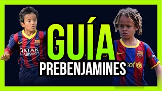 ▶ Guía COMPLETA de ENTRENAMIENTO de fútbol en PREBENJAMINES  TRABAJAR con niños de 67 años [upl. by Valery]