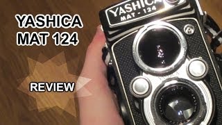 Yashica Mat 124 TLR 120mm Film Photography Camera Review [upl. by Nnylannej]