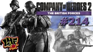 Lets Play CoH2 British Forces 214 Die Bombe hat sich ja doch noch gelohnt German HD [upl. by Huei]