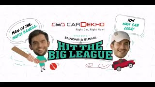 CarDekhocom  Helping choose the right car right now for all cricket lovers [upl. by Gregrory]