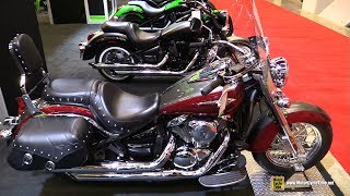 2018 Kawasaki Vulcan 900 Classic LT  Walkaround  2018 Montreal Motorcycle Show [upl. by Riebling]