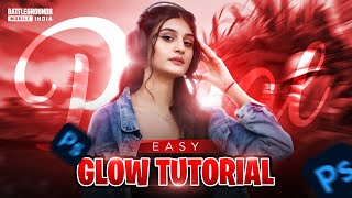 How to Create Glow in Photoshop  Easy Way [upl. by Fortunio]