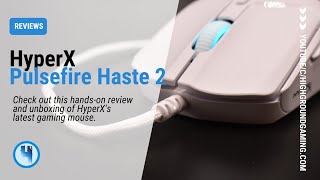 HyperX Pulsefire Haste 2  Ultra Lightweight 53g Wired Gaming Mouse  Unboxing amp Review 2023 [upl. by Rudiger]