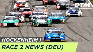 DTM 2019  Hockenheim Auftakt  Highlights Rennen 2 DEU [upl. by Cordell]