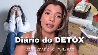 Diário do Detox  ANSIEDADE X COMPRAS 🛍️ [upl. by Aisauqal]