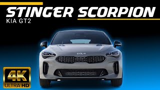 2023 Kia Stinger GT2 Scorpion [upl. by Ecnadnak256]