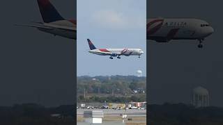 Delta 767400 BCRF landing at JFK airport shorts [upl. by Mirabel]