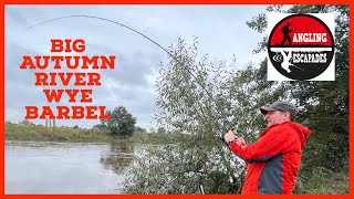 Big River Barbel fishing on an Autumn River Wye [upl. by Weihs767]