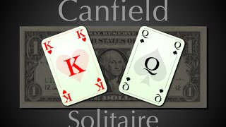 Canfield Solitaire  Kartenspiel [upl. by Haldan199]