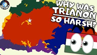 Why Was Hungary Partitioned After WWI  The Treaty of Trianon [upl. by Htims617]