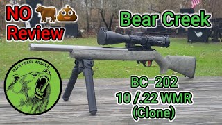 BC202 22 WMR 🥊BRUTAL Bear Creek Honesty😬 [upl. by Blalock]