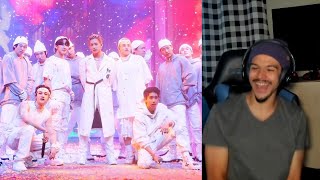 ATEEZ Stray Kids BTOB MAYFLY Rap Unit  Colours Kingdom Performance REACTION [upl. by Wendye560]