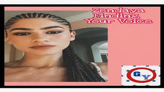 Zendaya On Issa Rae Talking About Finding That Voice  Generation Youth [upl. by Eidurt613]