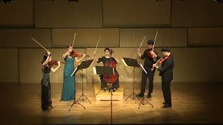 Max Bruch String Quintet in E flat major  Opposth  quotEnsemble de Rosemariequot [upl. by Enidlarej]