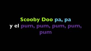 Scooby Doo pa pa Lyrics [upl. by Marabel768]