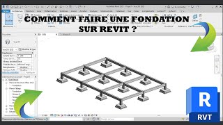 comment faire une fondation sur revit [upl. by Ayekan289]