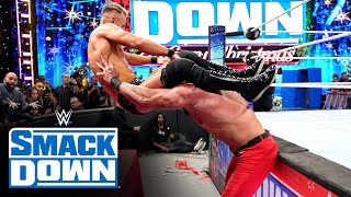 Strowman amp Ricochet vs Kaiser amp Vinci — Miracle on 34th Street Fight SmackDown Dec 23 2022 [upl. by Ahseim]