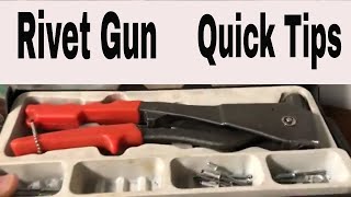 How to use a rivet gun for joining metal [upl. by Oelak25]