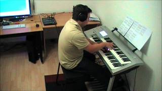 Marco Cerbella plays quotAragonaisequot Georges Bizet DDeck Electone [upl. by Oakie]