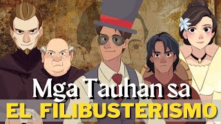 MgaTauhan sa El Filibusterismo [upl. by Reisfield463]