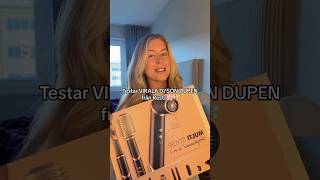 Dyson Dupe test Viral hairstyle fashiontrends  Elin [upl. by Gervais]