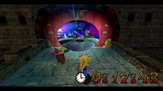 Crash Bandicoot 3  Orient Express Time Trial 1743 Platinum [upl. by Gupta224]