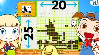 The BIGGEST picross puzzles Ive ever seen [upl. by Nyrak]