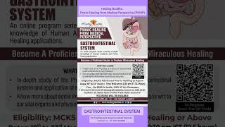 GASTROINTESTINAL SYSTEM PRANIC HEALING FROM MEDICAL PERSPECTIVEPHMP [upl. by Novi107]