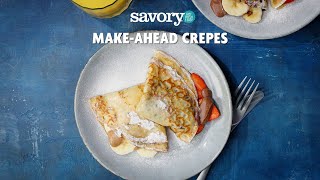 MakeAhead Crepes  Savory by GIANT [upl. by Humphrey]