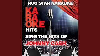 Johnny Cash Karaoke Version Originally Performed By Jason Aldean [upl. by Idihsar]