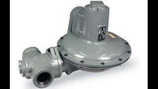 Natural Gas Regulator Principle  Itron B38 and B38IMR V  Gas Regulators with Internal Monitoring [upl. by Nerland30]