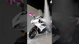 shorts Triumph Daytona 675R Arrow Exhaust Sound at the End [upl. by Enomys435]