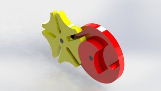 Solidworks Animation Ganeva Mechanisms [upl. by Airdna]