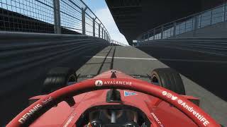 Onboard Formula E GEN 3 lap around Londons Excel Circuit [upl. by Nerland686]