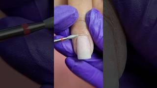 Russian efile manicure work flow😌😲 shorts nails manicure nailart asmr wow nailtutorial viral [upl. by Akkire]